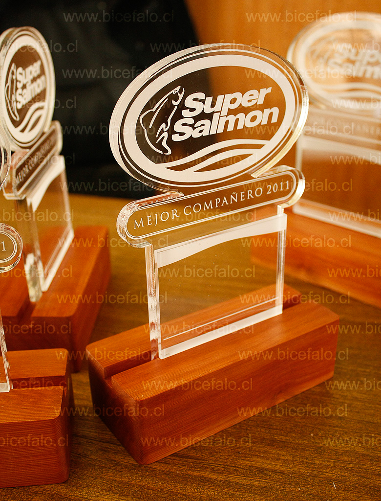 Trofeo Super salmon mejor compañero